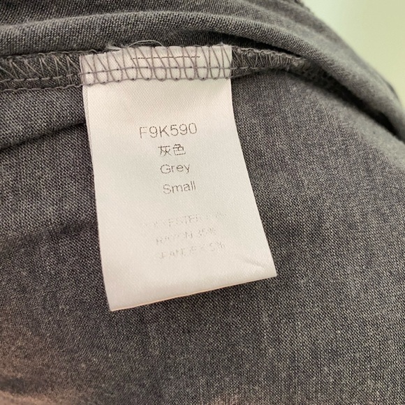 Women’s Grey Blouse with Cutout Detail Size Small - Picture 7 of 7